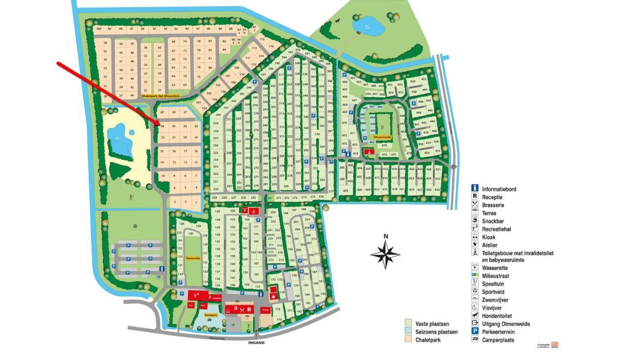 Olmenduin | Chalet 26 | Zeeland 세로스케르커 외부 사진